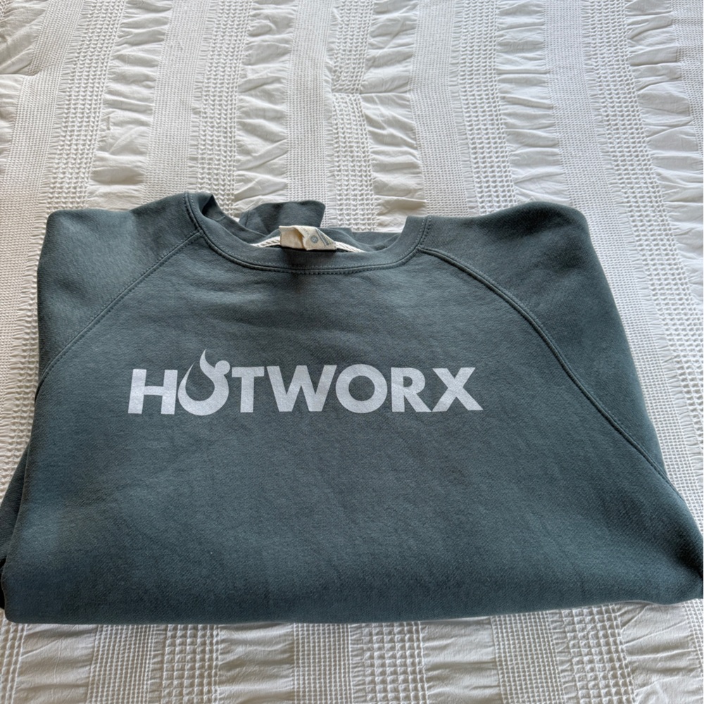 Hotworx teal Sweatshirt